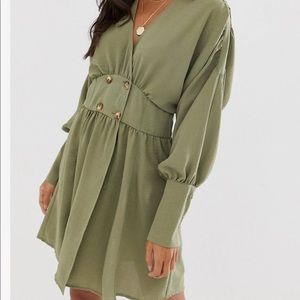 Vintage style Mini wrap dress